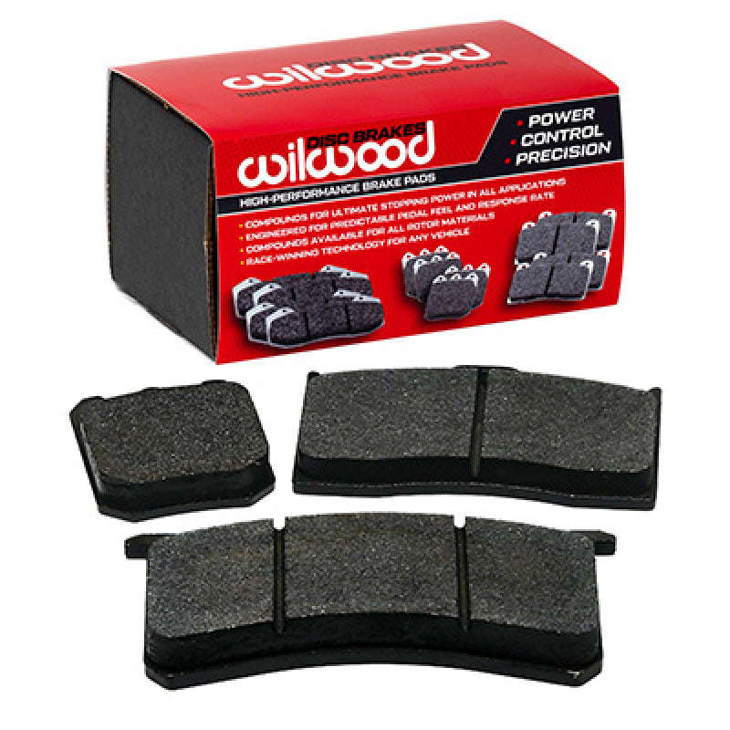 Wilwood BP-Q 6712 .49 Thick Axle Set - Ceramic Compound Street Performance/Racing Brake Pads