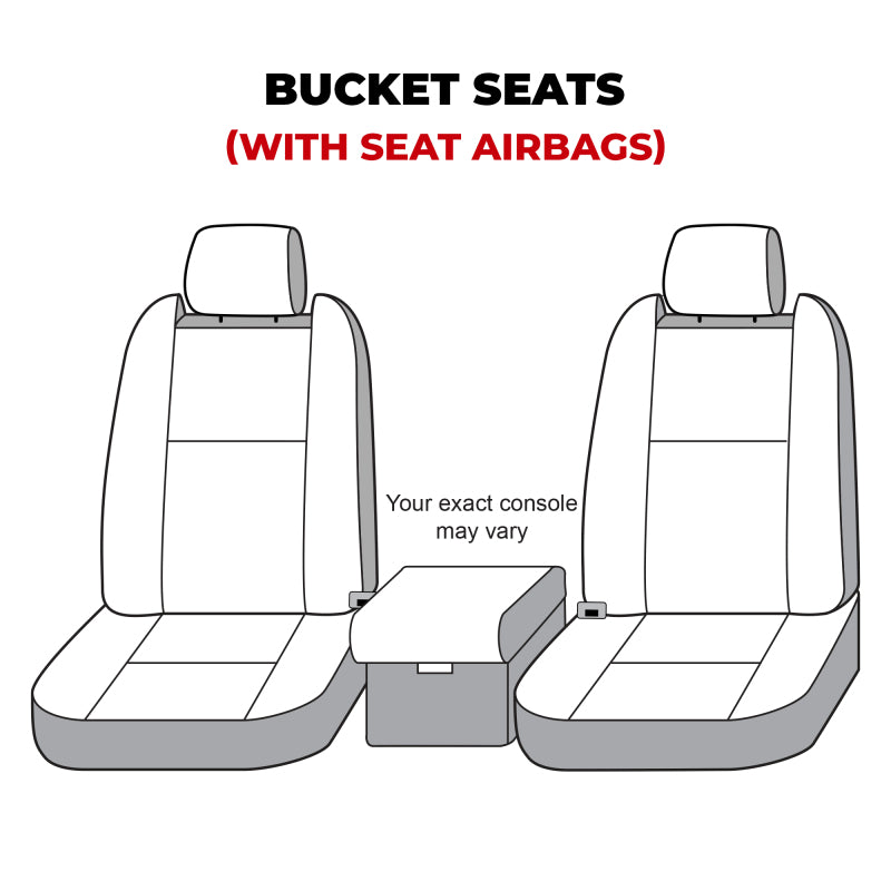 Covercraft 24-25 Toyota Tacoma SeatSaver Custom Seat Cover - Waterproof Black