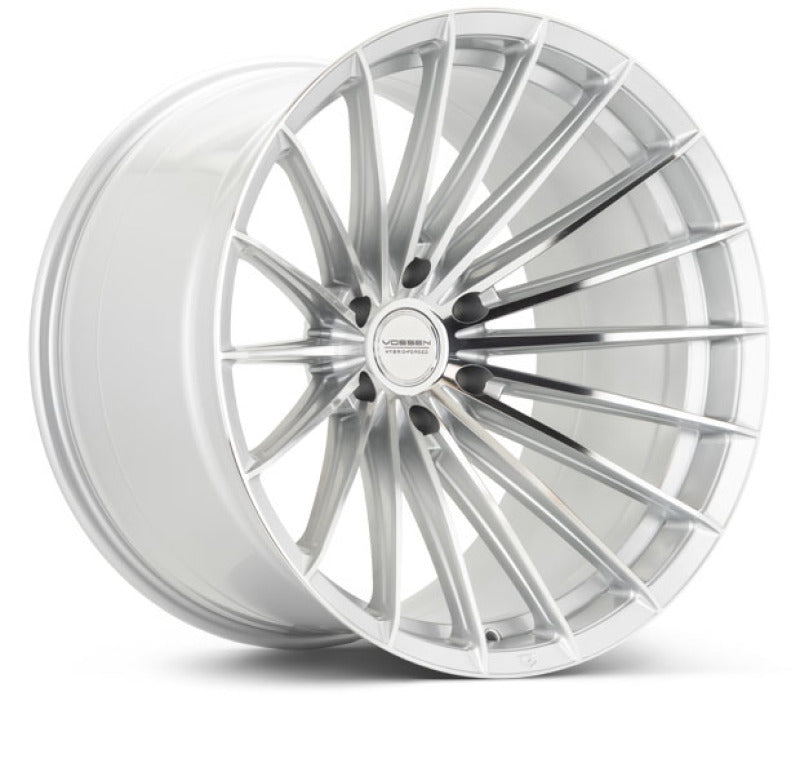Vossen HFX-4 24x10 - 6x139.7 - ET25 - Deep - 106.1 - Silver Polished Wheel