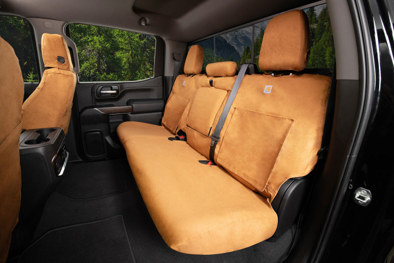 Covercraft 22-26 GMC Sierra 1500 Carhartt SeatSaver Custom Seat Cover - Brown
