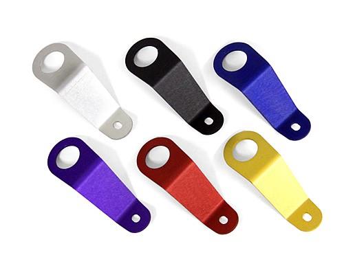 BLOX Racing Radiator Stay Silver - 96-00 Honda Civic / 94-01 Acura Integra / S2000 All