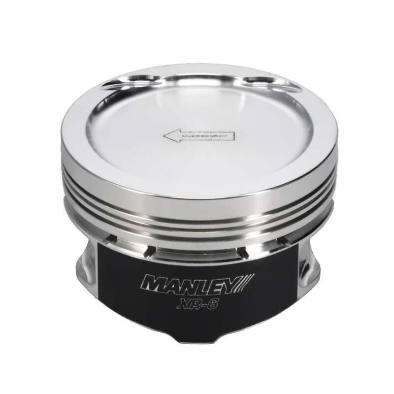 Manley Nissan SR20DE Piston Set - 86.25mm Bore 1.260in CH, -12.00 CC