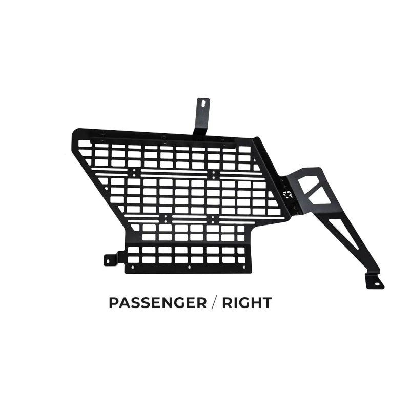 Cali Raised 2025+ Toyota 4Runner Interior Rear Side Window Molle Panel - 2 Row Seating - Pass. Side