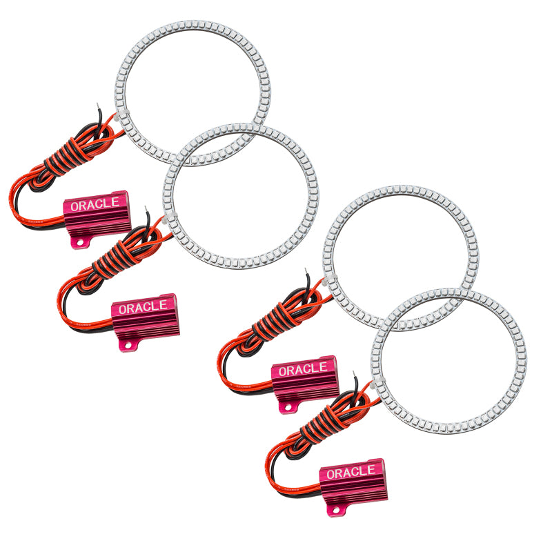 Oracle 91-96 Chevrolet Caprice LED Headlight Halo Kit - Red