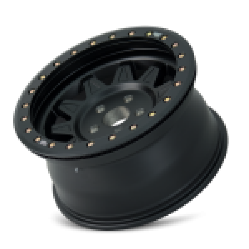 Dirty Life 9302 Roadkill Race 17x9/5x127 BP/-14mm Offset/71.5mm Hub Matte Blk Wheel - Beadlock