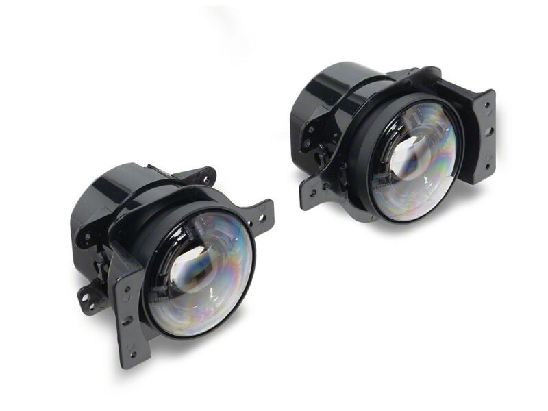 Raxiom 18-26 Jeep Wrangler JL V2 LED Fog Lights with Amber Turn Signal