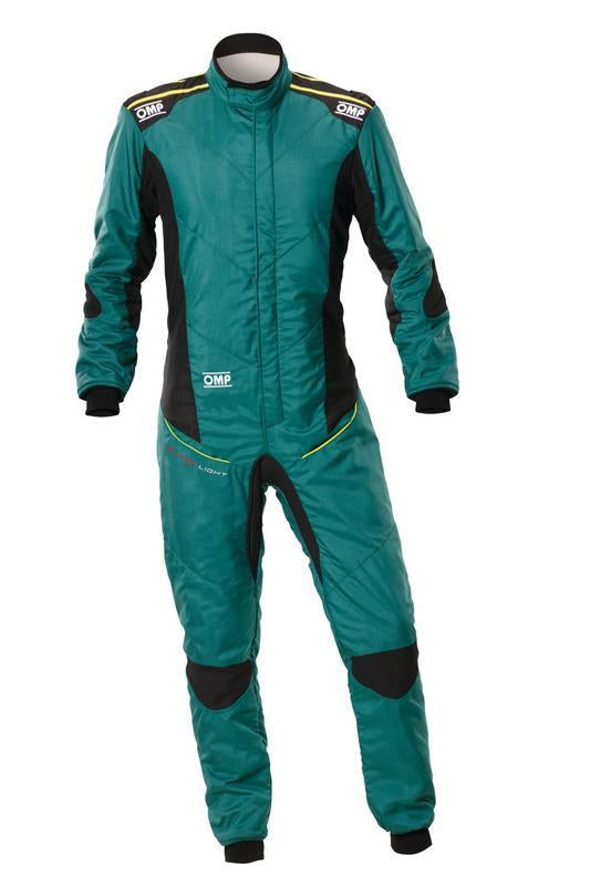 OMP TECNICA SUPERLIGHT OVERALL SFI GREEN SZ 60