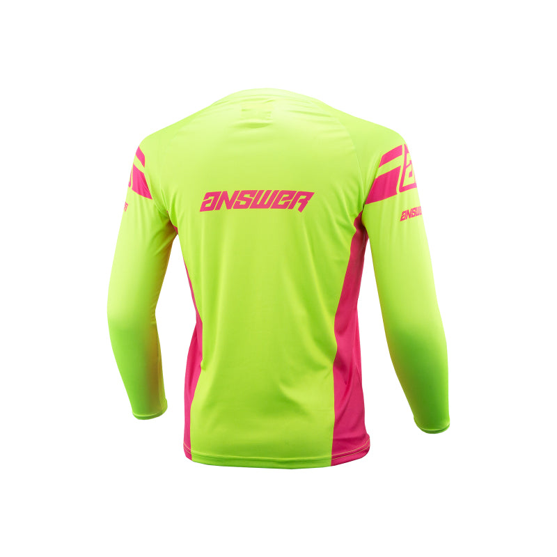 Answer 26  Syncron Moda Jersey Hyper Acid/Pink/Black Youth - XL