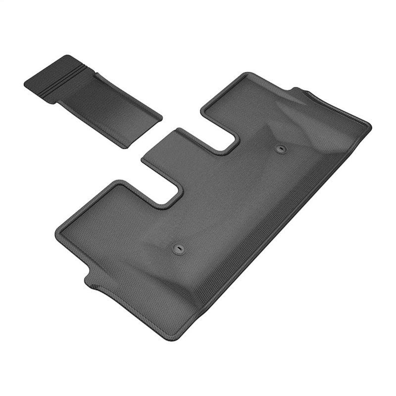 3D MAXpider 2026 Hyundai Palisade 7-Seat (Gas) Kagu 3rd Row Floor Mat - Black (2pc)