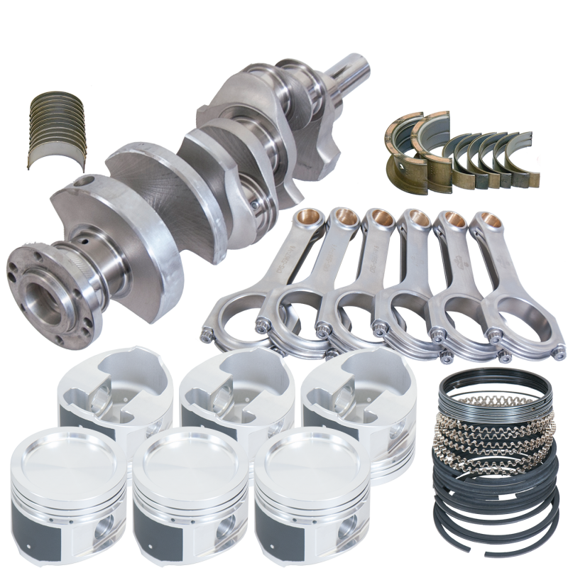 Eagle Buick 3.8L V6 3.400in Ext Balance Crank 5.967in H-Beam 3.830in Pistons Rotating Assembly