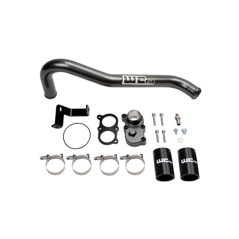 Wehrli 06-10 Duramax LBZ/LMM Thermostat Housing Kit - Kiwi Green