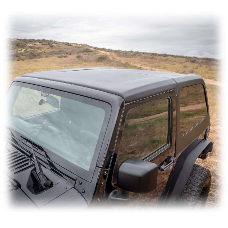 Turn Offroad 2007-2018 Jeep JK 2 Door Fastback Hardtop 2 Piece Primer (Paintable)