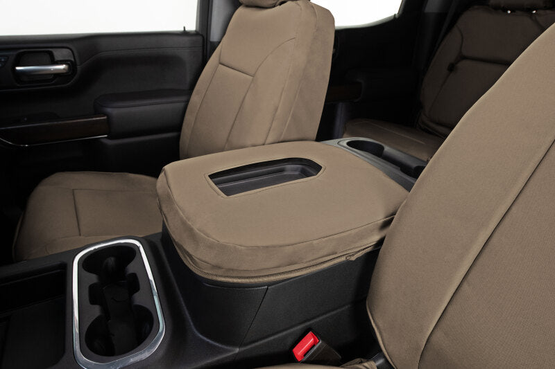 Covercraft 18-24 Chevrolet Equinox/GMC Endura PrecisionFit Custom Front Row Seat Covers - Tan/Tan