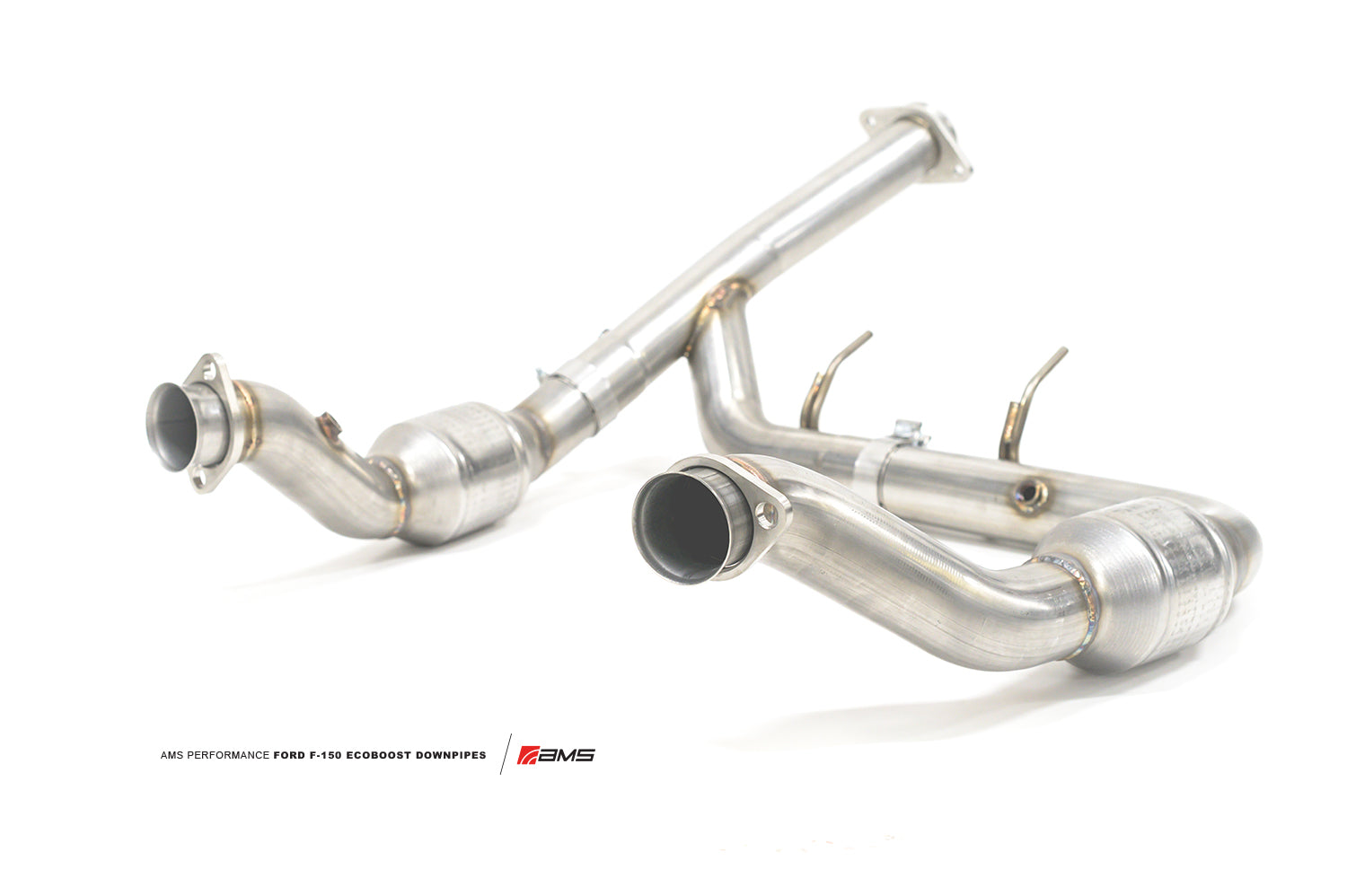 AMS AMS.32.05.0001-1 FEDERAL EPA Compliant Catted Downpipe FORD F-150 3.5 EcoBoost (does not fit Raptor) Photo-1 