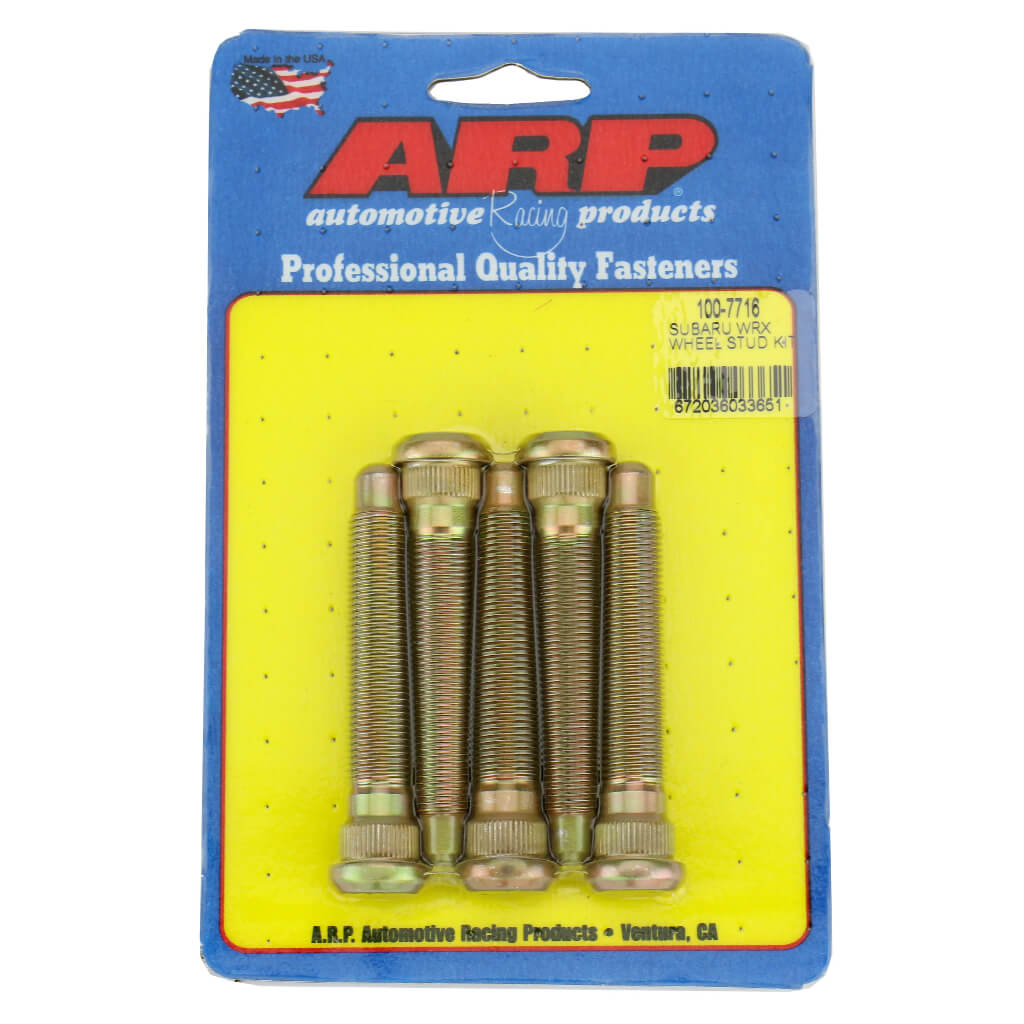 ARP 100-7716 Wheel Stud Kit 5 pcs for SUBARU Impreza WRX (GR / GD / GG / GH) Photo-1 