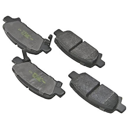 HAWK HB434F.543 Rear brake pads for SUBARU Forester 2002-08 / Impreza (non WRX STI) / Legacy Photo-1 