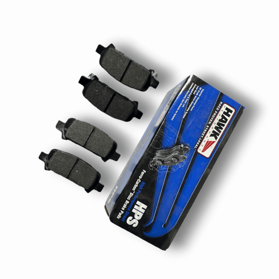 HAWK HB434F.543 Rear brake pads for SUBARU Forester 2002-08 / Impreza (non WRX STI) / Legacy Photo-3 