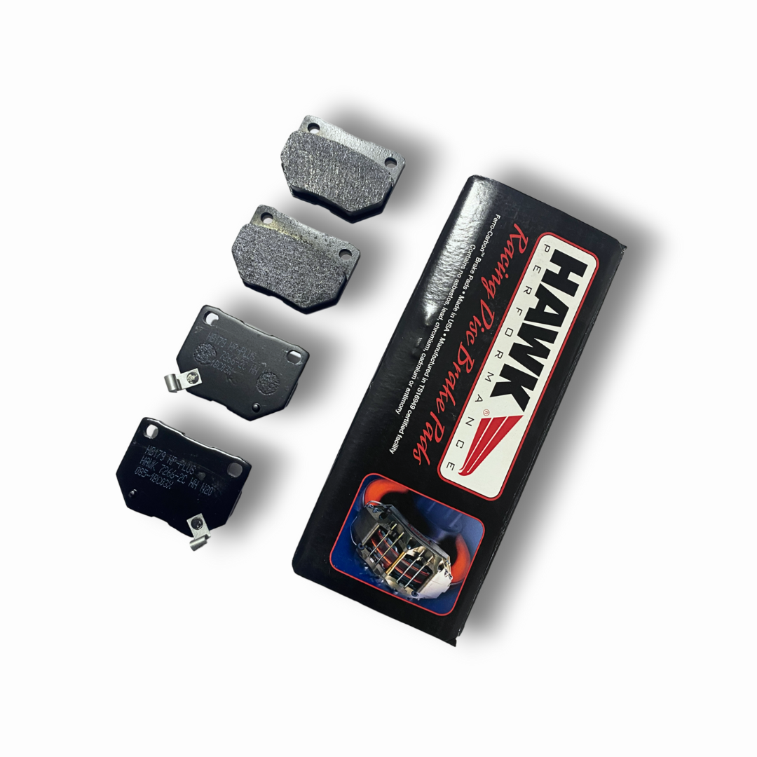 HAWK HB179N.630 Brake Pads HP PLUS Rear for SUBARU Impreza WRX/NISSAN 300ZX Photo-4 