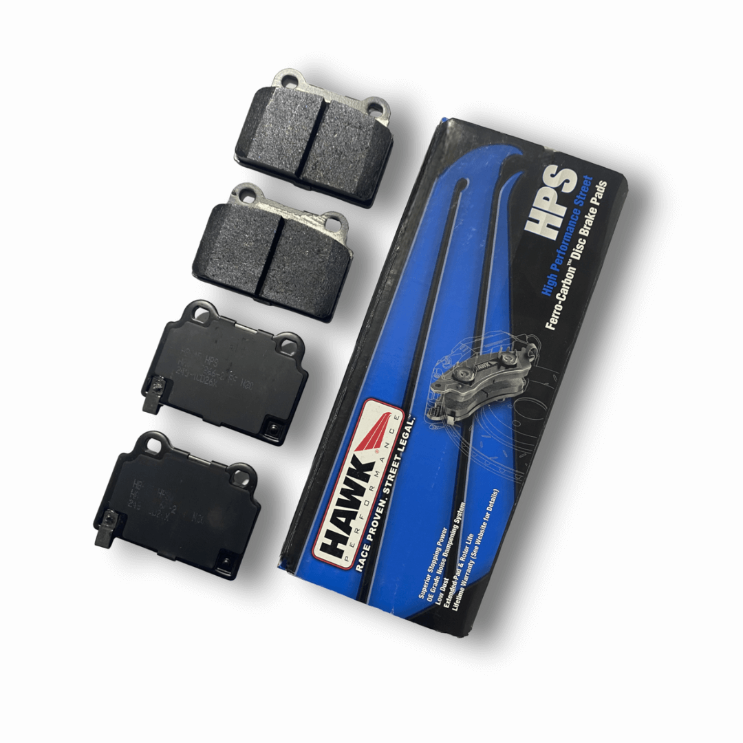 HAWK HB615F.535 Rear brake pads for MITSUBISHI EVO X Photo-3 