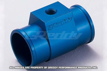 GREDDY 16401640 Radiator Hose Adapter with Temp Gauge Fitting 40mm Photo-1 