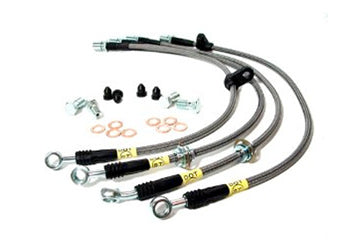 STOPTECH 950.34005 Front Stainless Steel Brake Line Kit BMW 320i/320i xDrive/323Ci/323i 1999-2015 Photo-1 