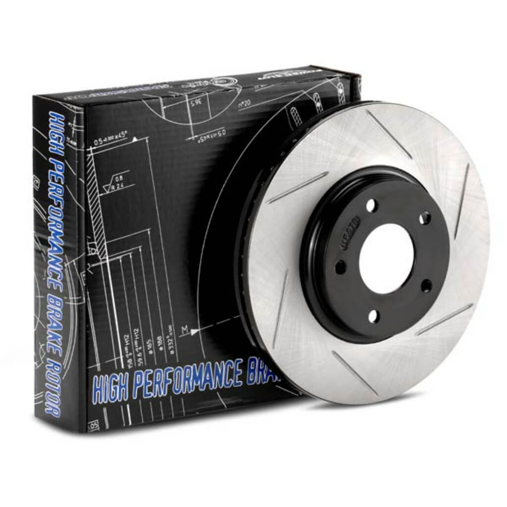 STOPTECH 126.42078SR Rear StopTech Sport Slotted Rotor Right for INFINITI / NISSAN FX35 / FX37 / FX45 / JX35 2003-2019 Photo-1 