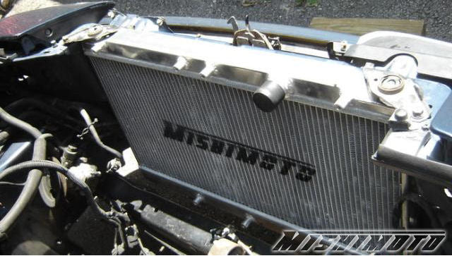 MISHIMOTO MMRAD-ECL-95T Radiator MITSUBISHI ECLIPSE TURBO 95-99 (Manual Transmission) Photo-2 