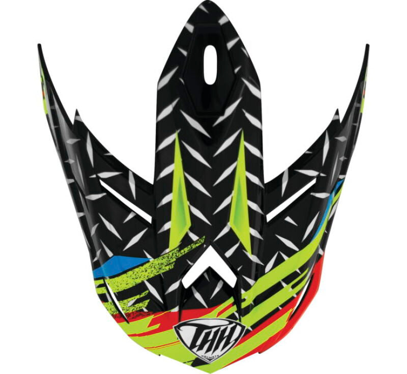 THH Helmets T710X Assault Visor Yel/Red