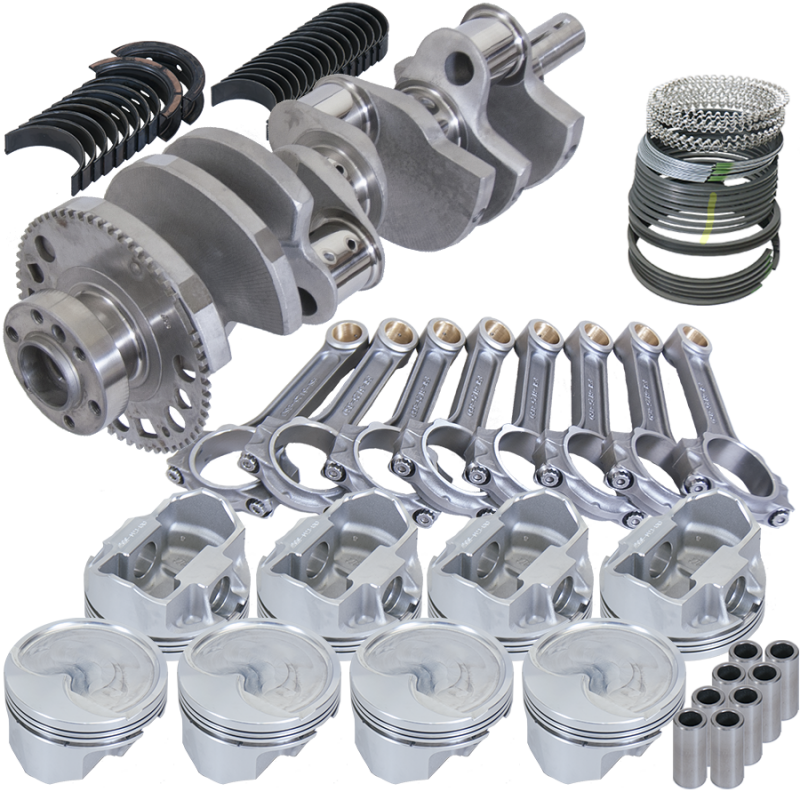 Eagle Chevy LS2 4.000in Crank 58 Tth Reluctor 6.125in I-Beam Rods 4.060in Pistons Rotating Assembly