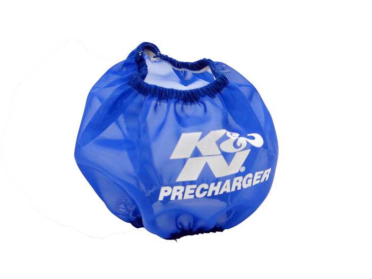 K&N Precharger Wrap Blue Kawasaki