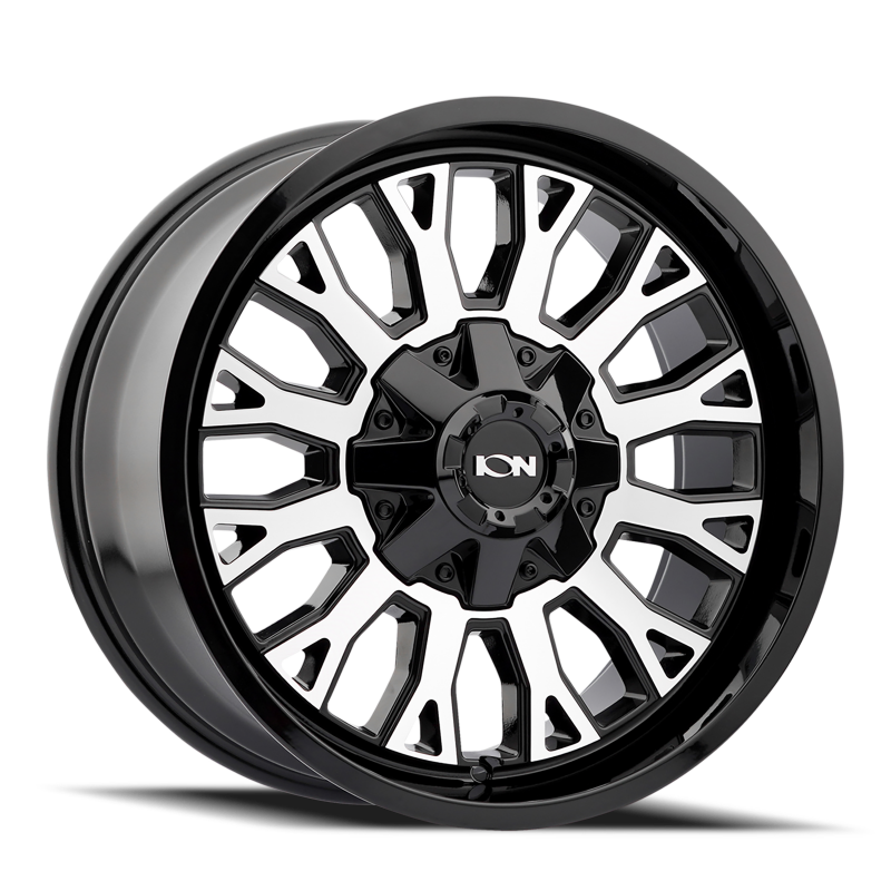 ION Type 152 20x9 / 8x170 BP / 0mm Offset / 125.2mm Hub Black/Machined Wheel