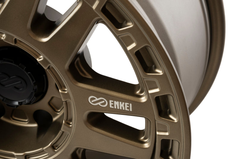 Enkei Trail-Tracker 18x9 / 6x139.7 BP / ET-12 / 106.1mm Bore - Matte Bronze Wheel