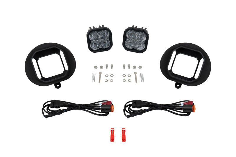 Diode Dynamics 02-08 Dodge Ram 1500/2500/3500 SS3 Fog Light Kit - White Max