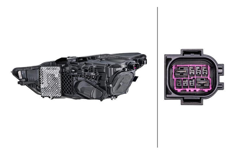 Hella Audi A7 Mxb Headlamp Rh