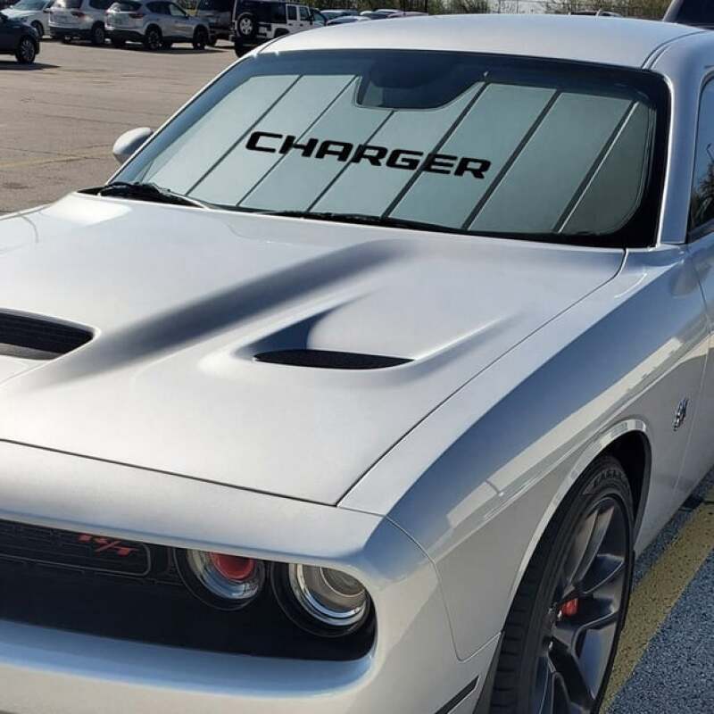 Covercraft 11-23 Dodge Charger w/MCO UVS100 Custom Sunscreen with Dodge Charger logo