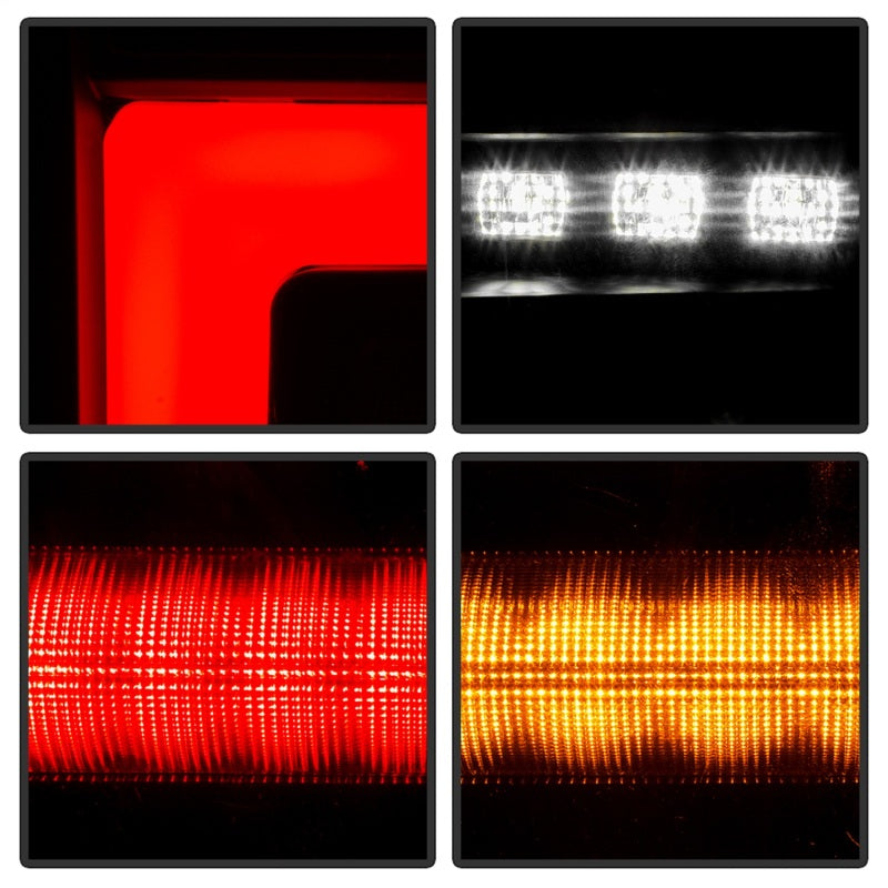 Spyder 21-23 Chevy Tahoe/Suburban (Halogen Only) LED Tail Lights - Blk (ALT-YD-CSUB21HAL-GR-BK)