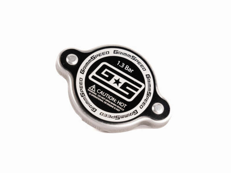 GrimmSpeed Subaru 1.3 Bar Radiator Cap - Black