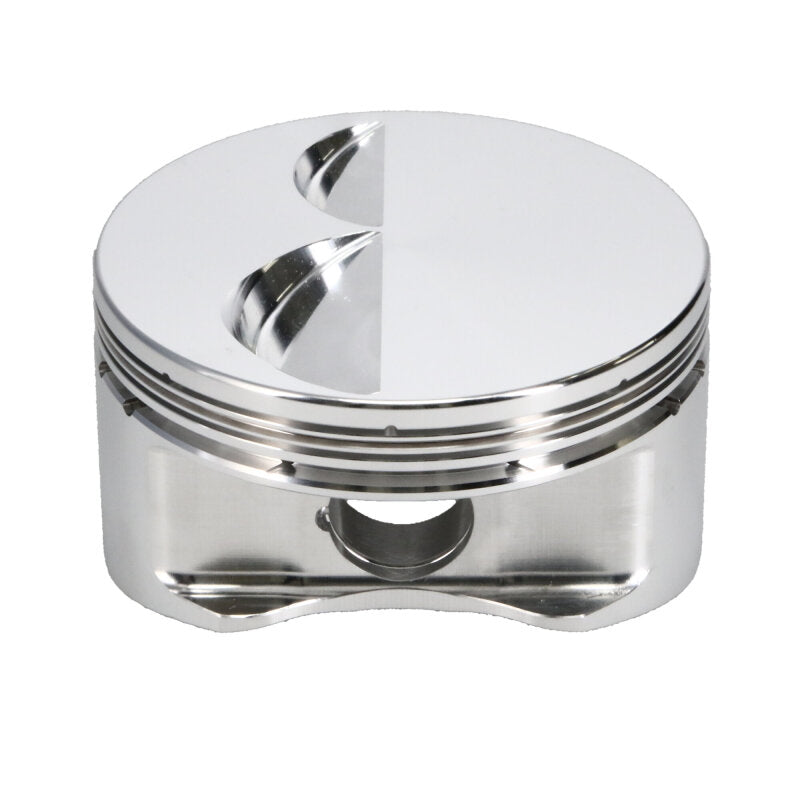 Manley Chevrolet Small Block Piston Set - 4.030in Bore 1.250in CH, -4.00 CC