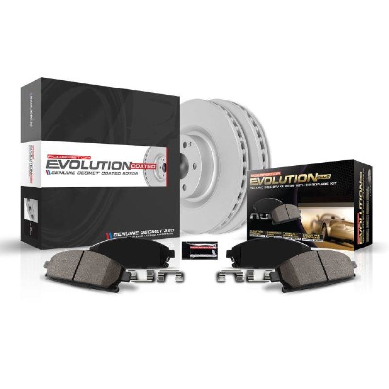 Power Stop 09-19 GMC Savana 4500 Rear Z17 Coated Brake Kit