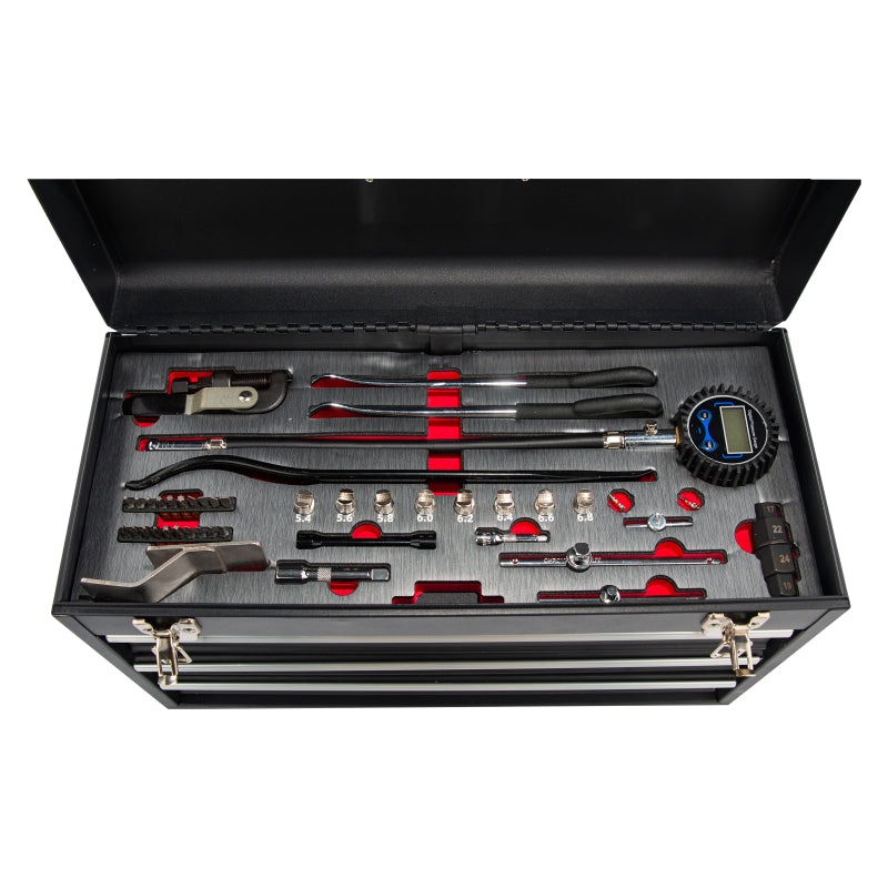 BikeMaster 3 Drawer Tool Kit - 129 Piece Set