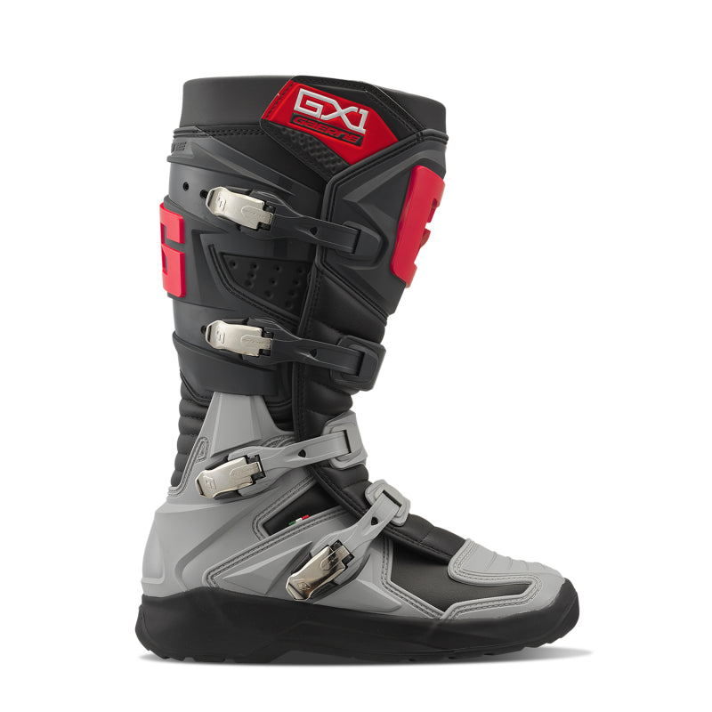 Gaerne GX1 EVO Boot Anthracite/Grey/Red Size - 10