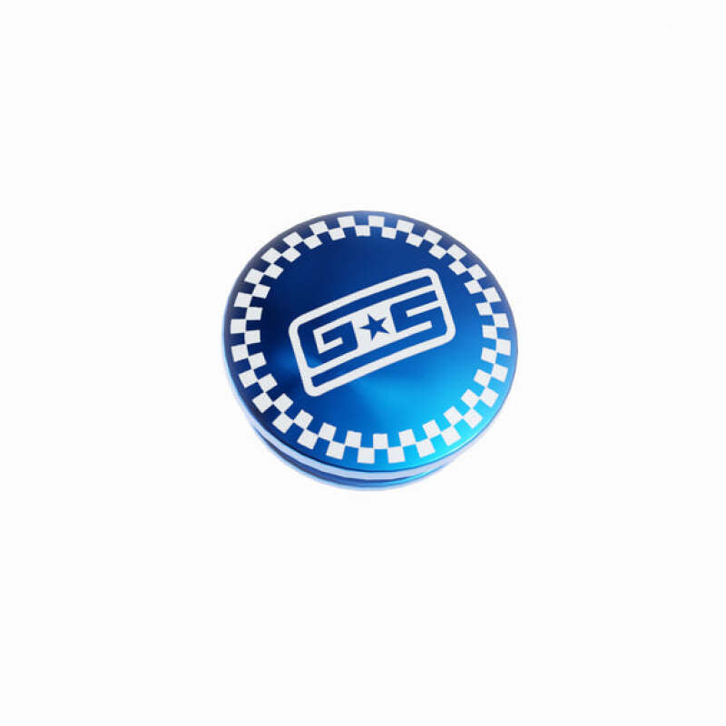 GrimmSpeed Swap-Top Shift Knob Cap - Checkered Blue