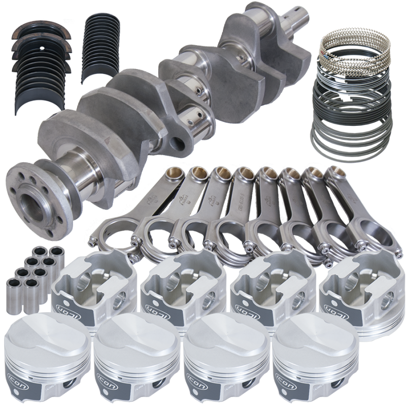 Eagle Chevy 454 4.000in Crank 6.135in H-Beam 18.3cc Dome 4.310in Pistons Rotating Assembly