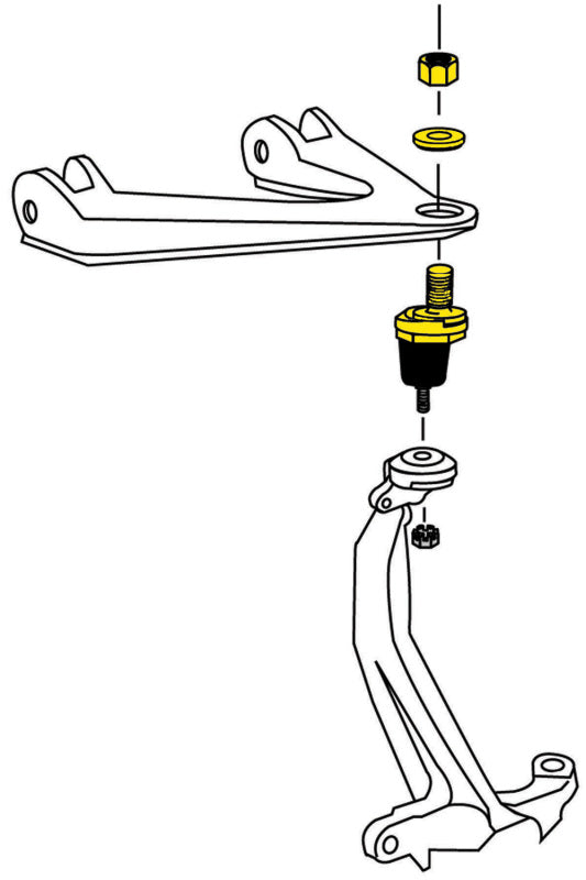 MOOG 04-14 Acura TSX Front Upper Ball Joint