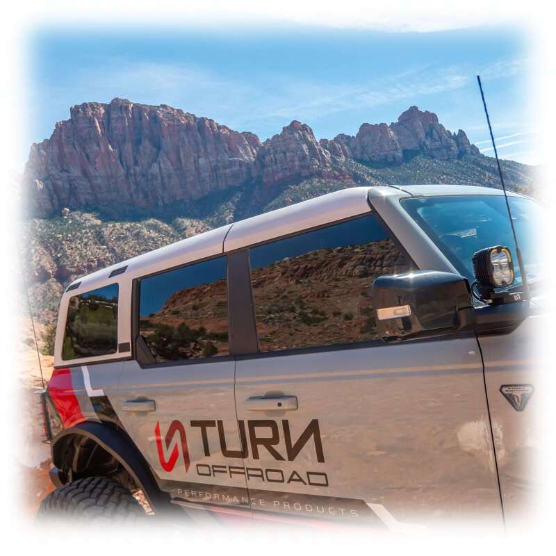 Turn Offroad 21-26 Ford Bronco Hard Top (4 Door) White/Wiper & Defrost