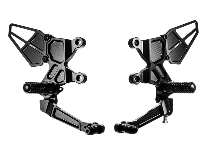 Vortex Racing Rearsets Replacement Rear Set- Black