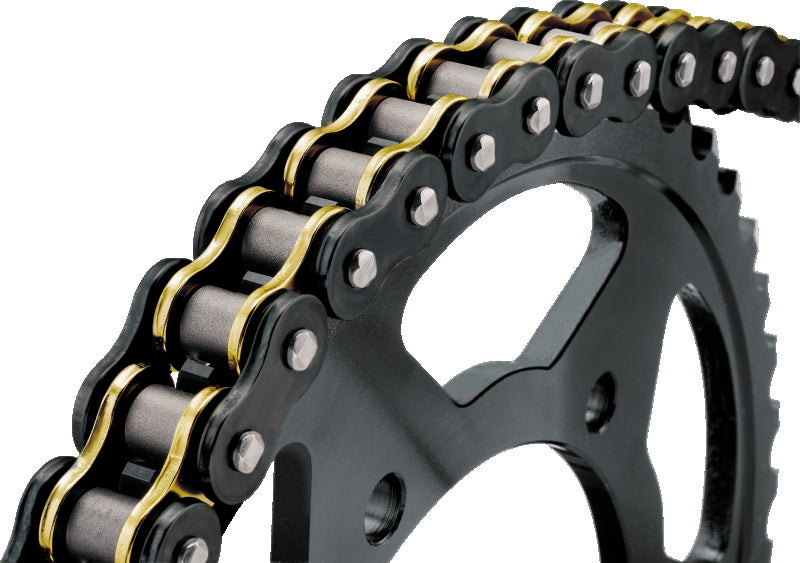 BikeMaster 530x120 BMXR X-Ring Chain - Black/Gold