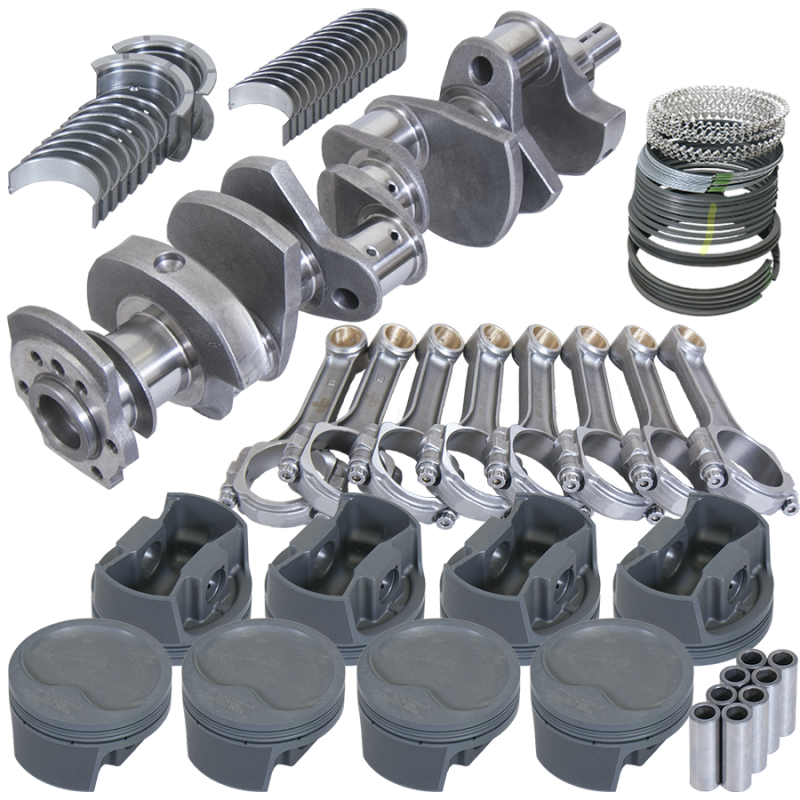 Eagle Chevy LT1350 1Pc 3.750in Crank 5.700in I-Beam Rods -16cc 4.060in Pistons Rotating Assembly