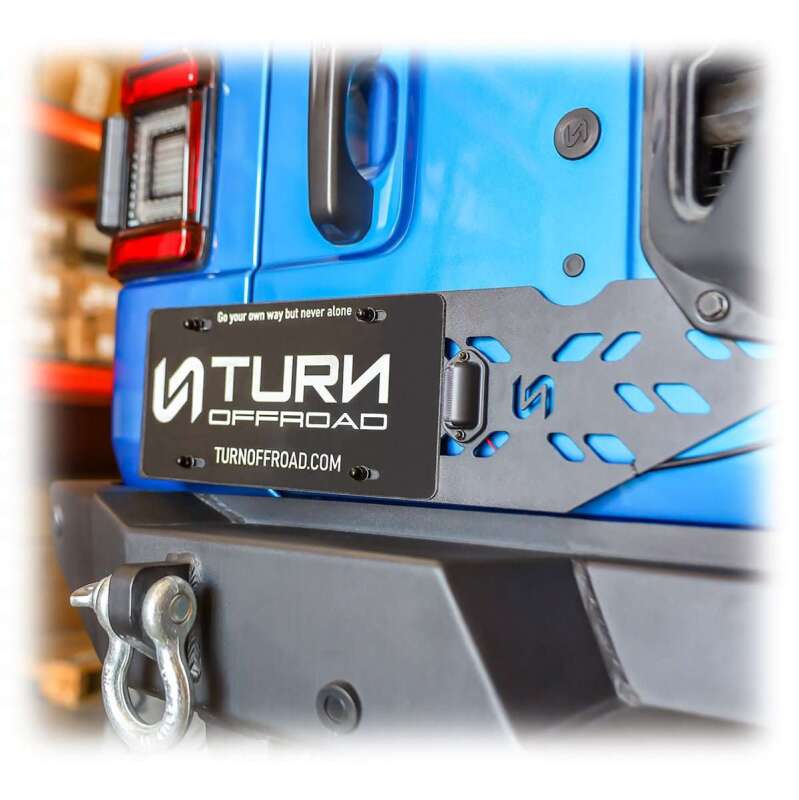 Turn Offroad 2018+ Jeep JL License Plate Relocation