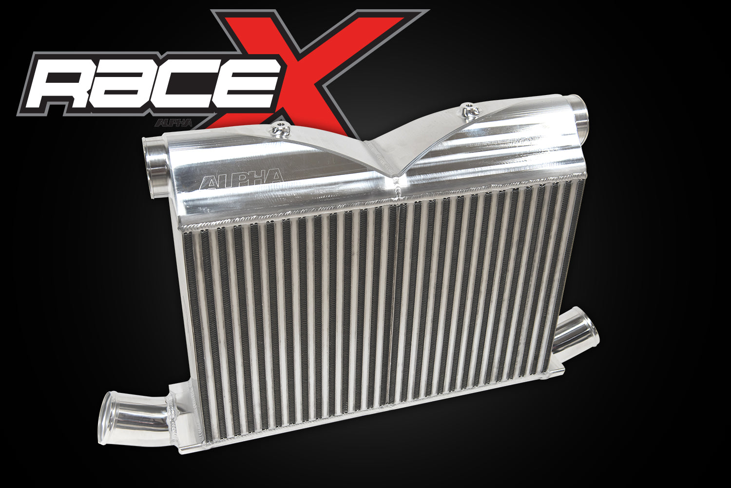 AMS ALP.07.09.0010-1 Front Mount Intercooler 2009-2011 NISSAN R35 GT-R (With Logo) Photo-2 